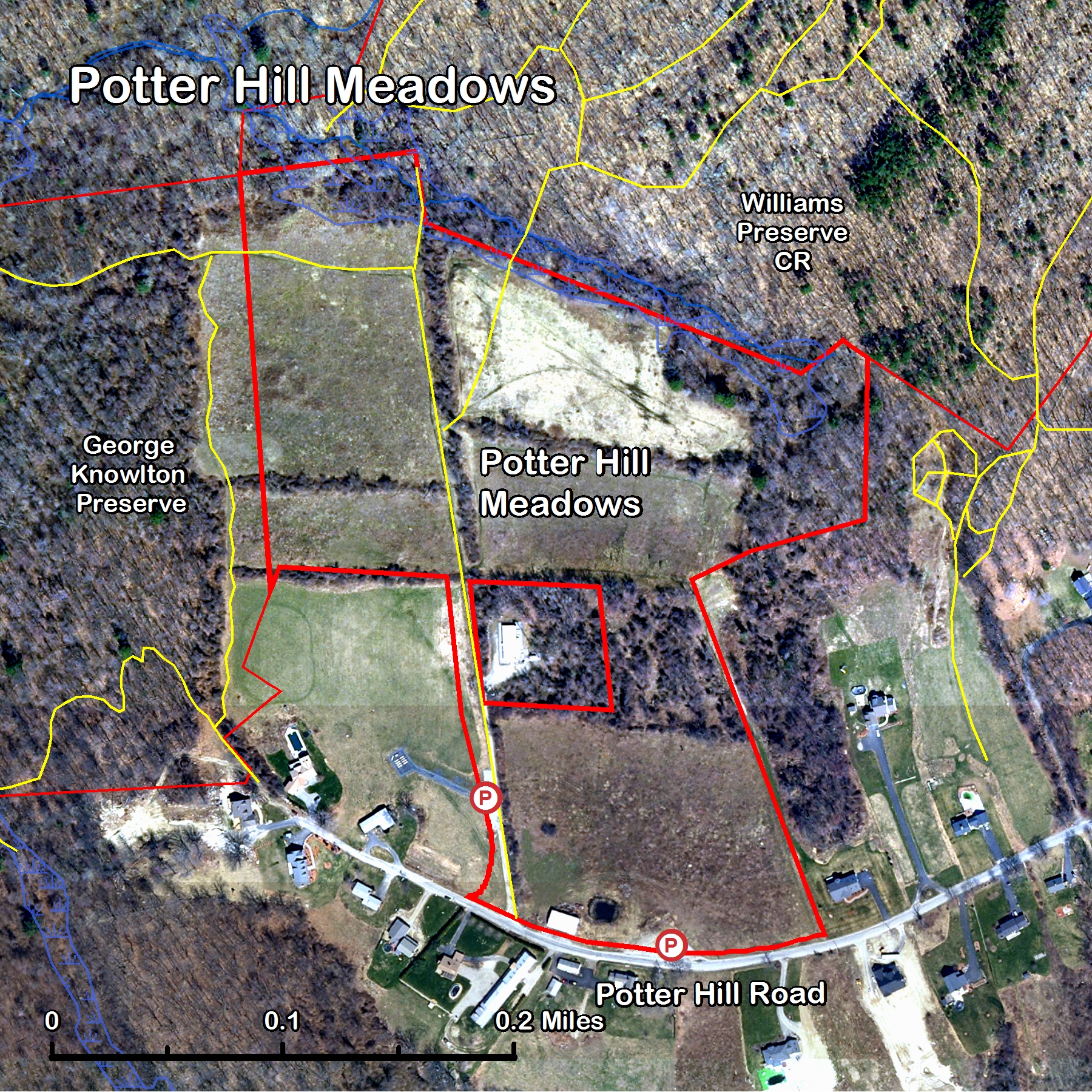 Trails in Grafton, Massachusetts